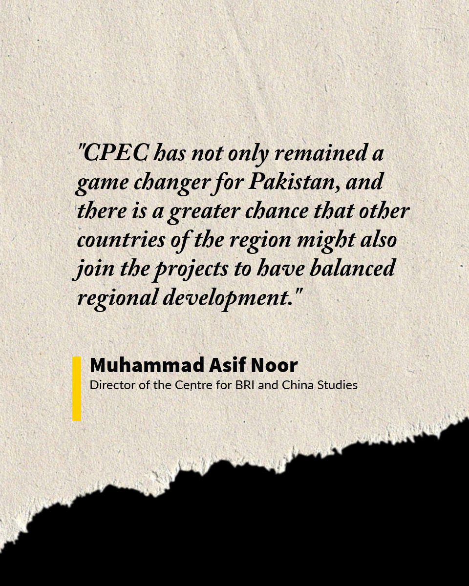 Pakistani expert sees CPEC as transformative initiative for Pakistan