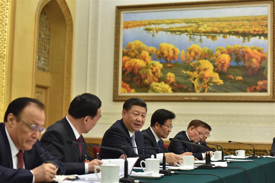 Xi calls for building 