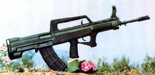 The QBZ-95 is a bullpup-style assault rifle manufactured by Arsenal 266