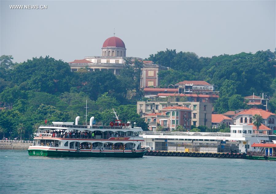 Extraordinary scenery of Xiamen in SE China's Fujian