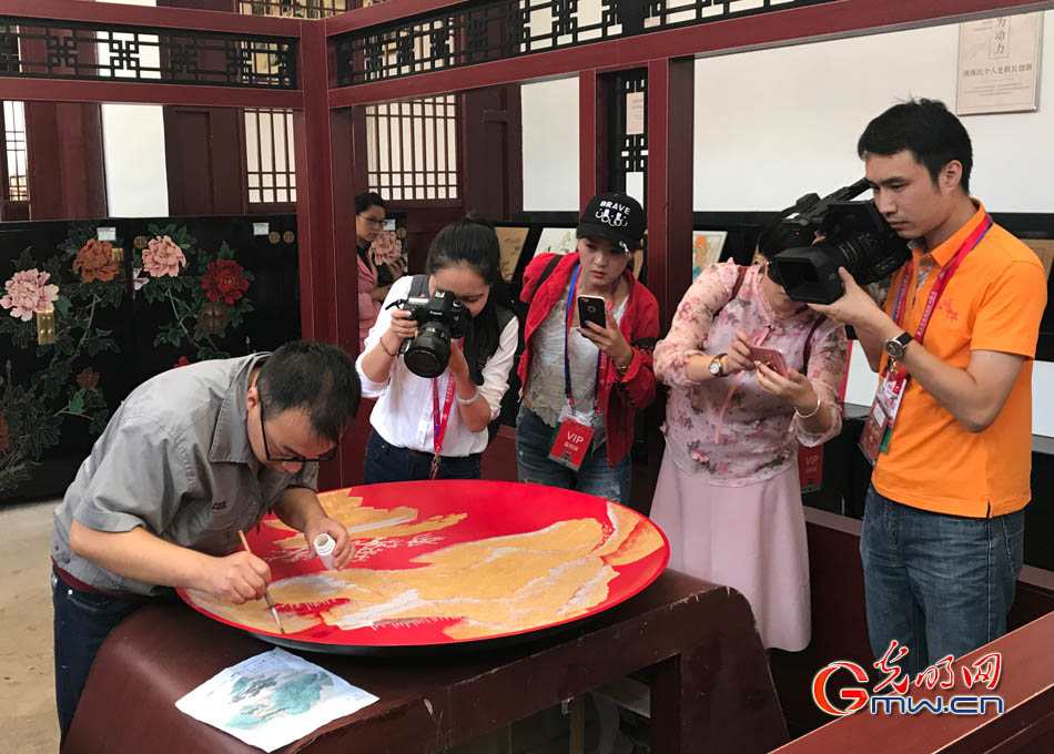 A visit to Pingyao Polished Lacquerware Museum in N China's Shanxi Province