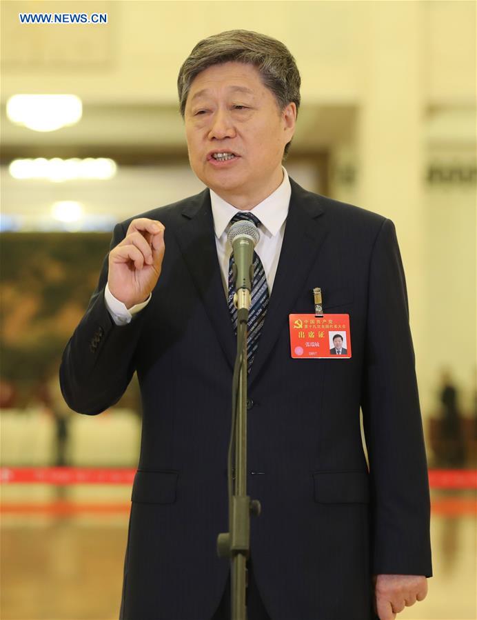 Delegates to 19th CPC National Congress receive interview