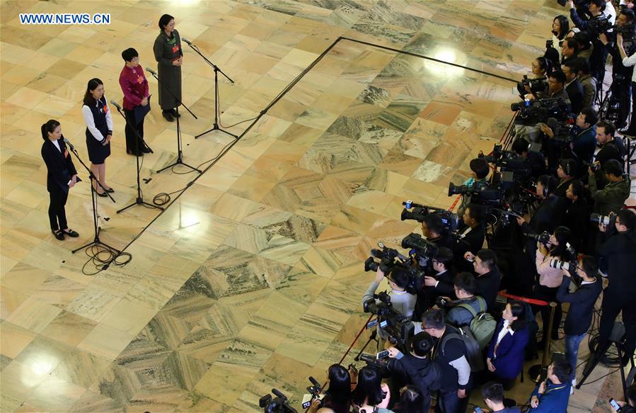Delegates to 19th CPC National Congress receive interview