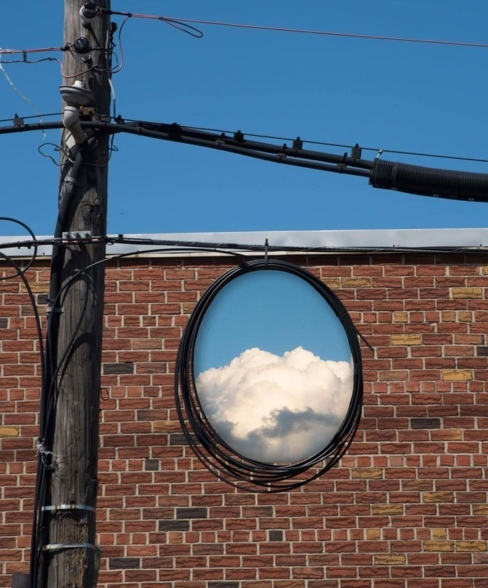 Naughty clouds make the sky more beautiful