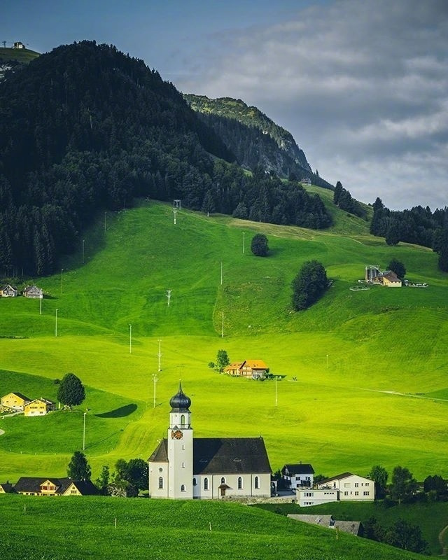 Beautiful Dolomiti in Italy like a wonderland