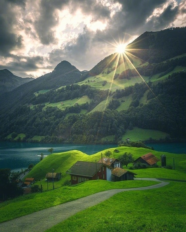 Beautiful Dolomiti in Italy like a wonderland