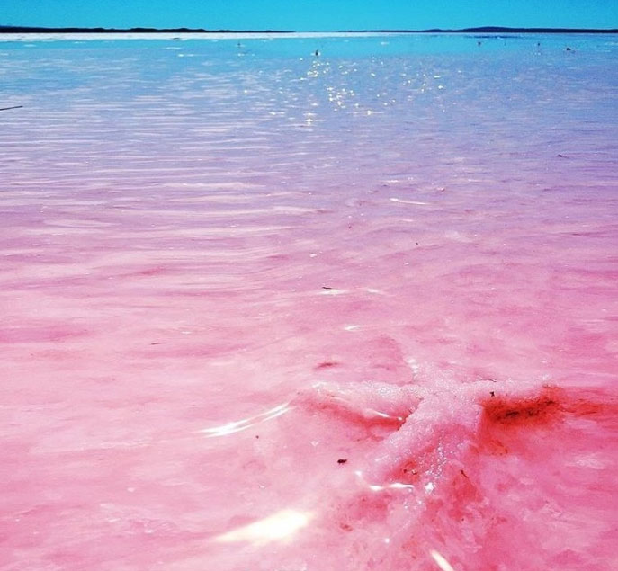 Lake Bumbunga in South Australia.