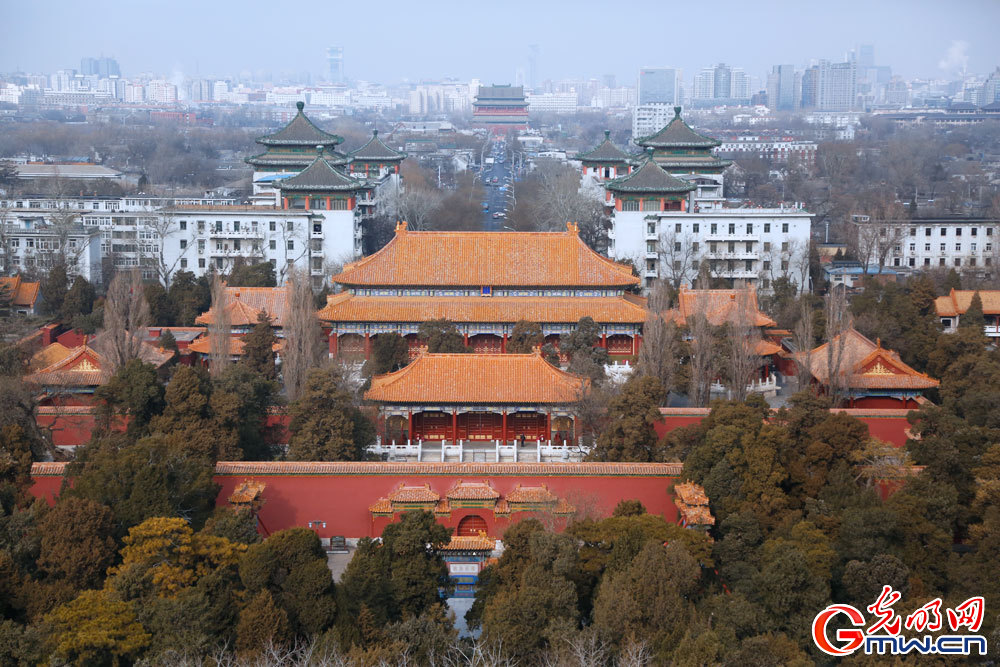 Beijing sees first snow of 2021