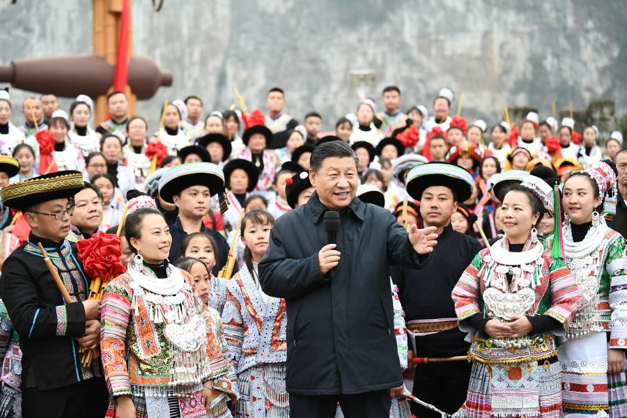 Xi inspects Guizhou ahead of Chinese New Year