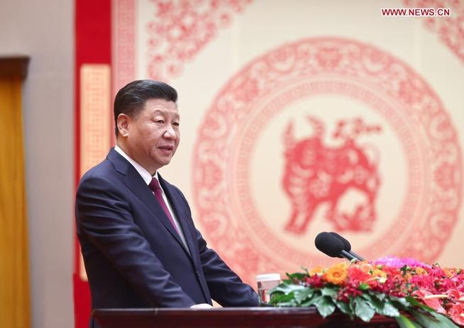 Xi extends Spring Festival greetings to all Chinese