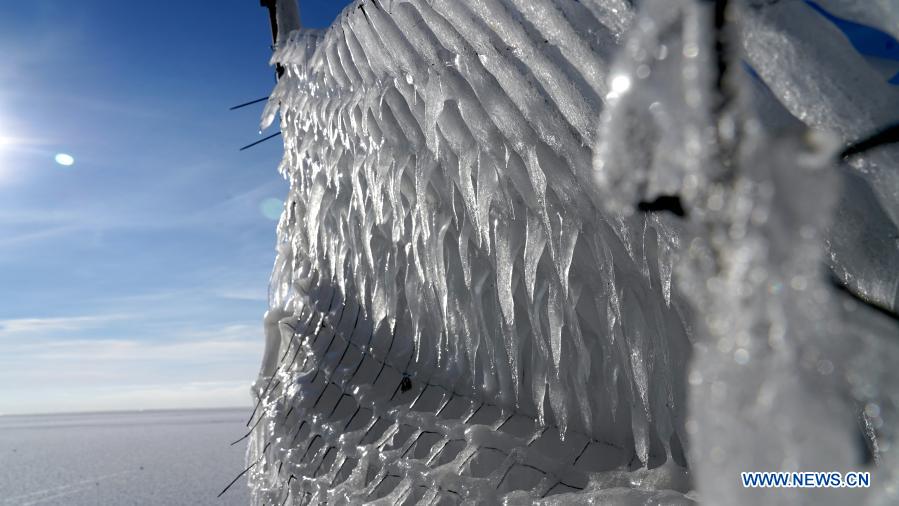 Ice scenery in Latvia