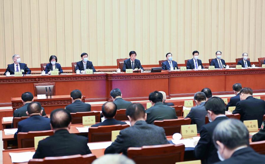 China's top legislature concludes standing committee session