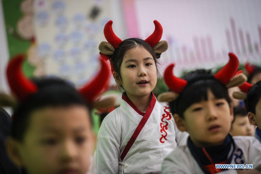 Students return to school for new semester in China