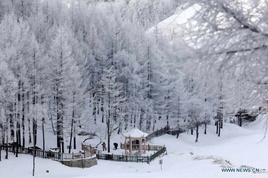 In pics: scenery of Tuoliang scenic area in north China's Hebei