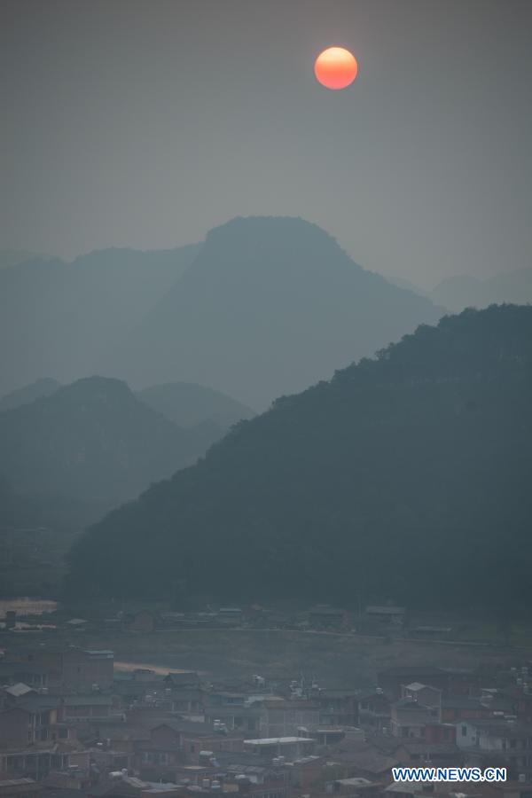 Scenery at Puzhehei national wetland park in Yunnan