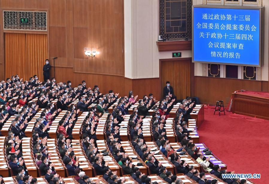 China's top political advisory body wraps up annual session