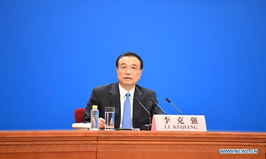 Chinese premier meets press after annual legislative session