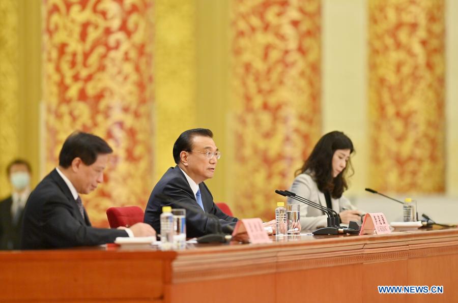 Chinese premier meets press after annual legislative session