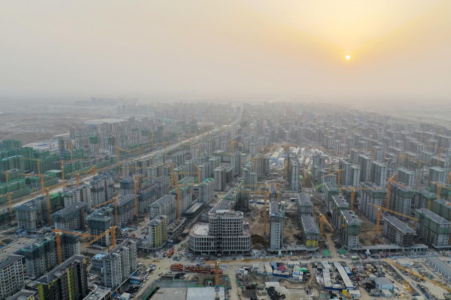 Four years on, Xiong'an New Area construction at full throttle