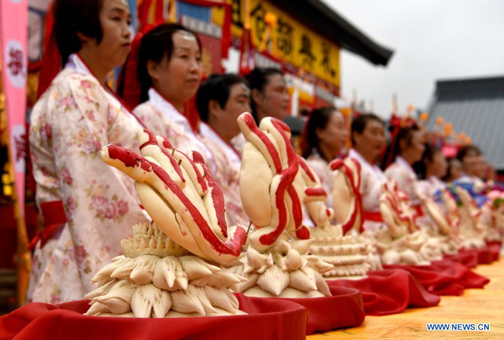 People pay homage to Cangjie, legendary creator of Chinese characters