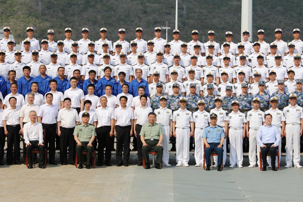 Xi Focus: Xi attends commissioning of Chinese naval vessels