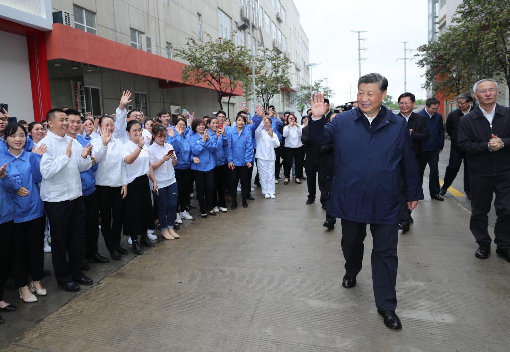 Xi inspects southern Chinese city of Liuzhou