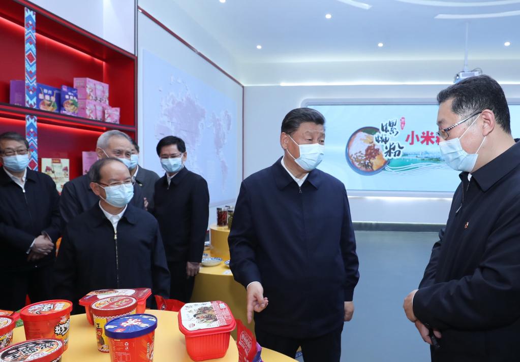 Xi inspects southern Chinese city of Liuzhou