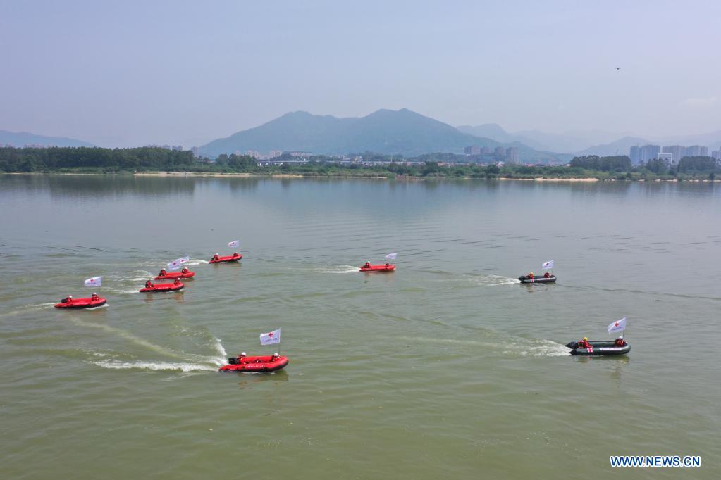 Emergency rescue drill held in Fuzhou