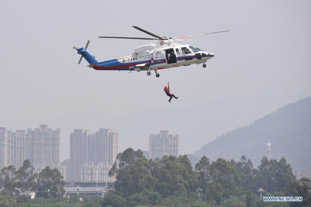 Emergency rescue drill held in Fuzhou