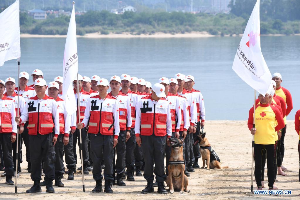 Emergency rescue drill held in Fuzhou