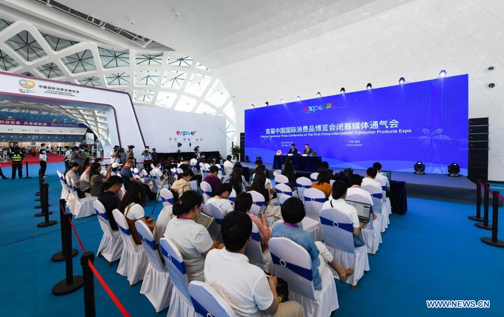 China International Consumer Products Expo concludes in Hainan