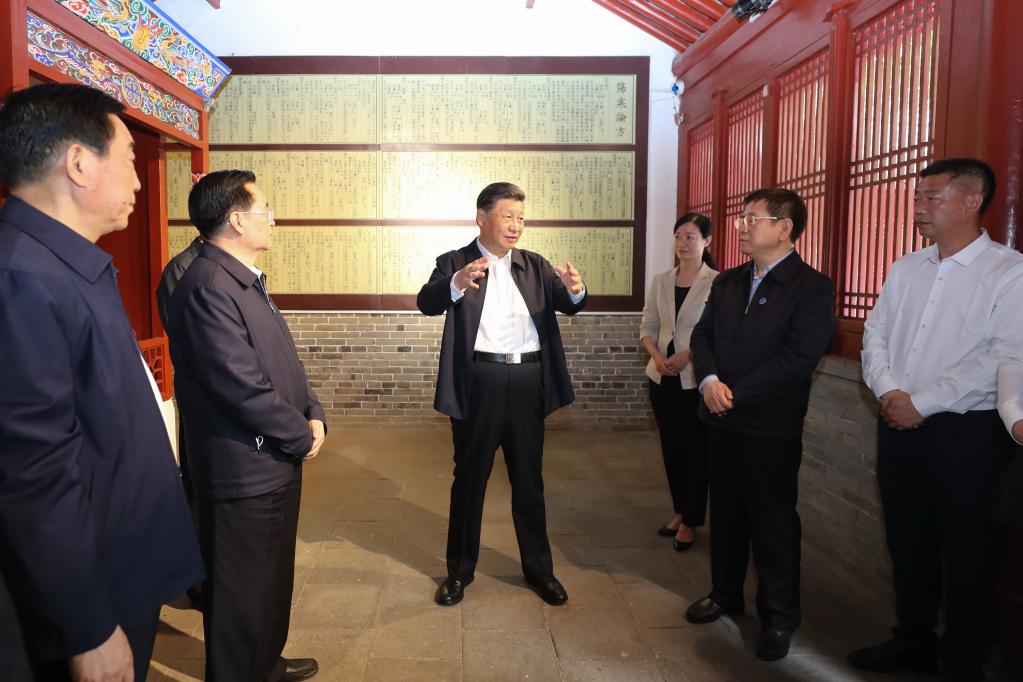 Xi inspects central Chinese city Nanyang