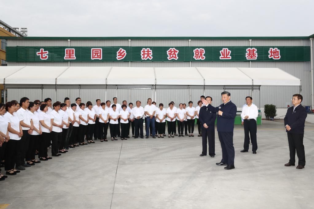 Xi inspects central Chinese city Nanyang