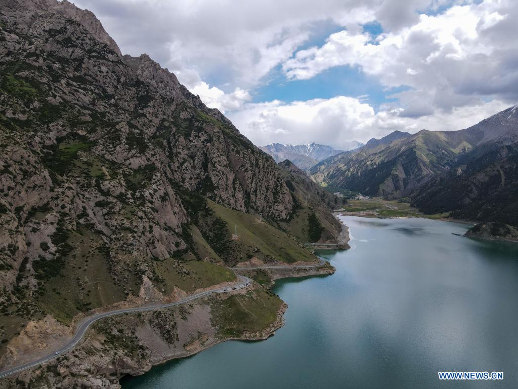 Scenery of Duku Highway in Xinjiang