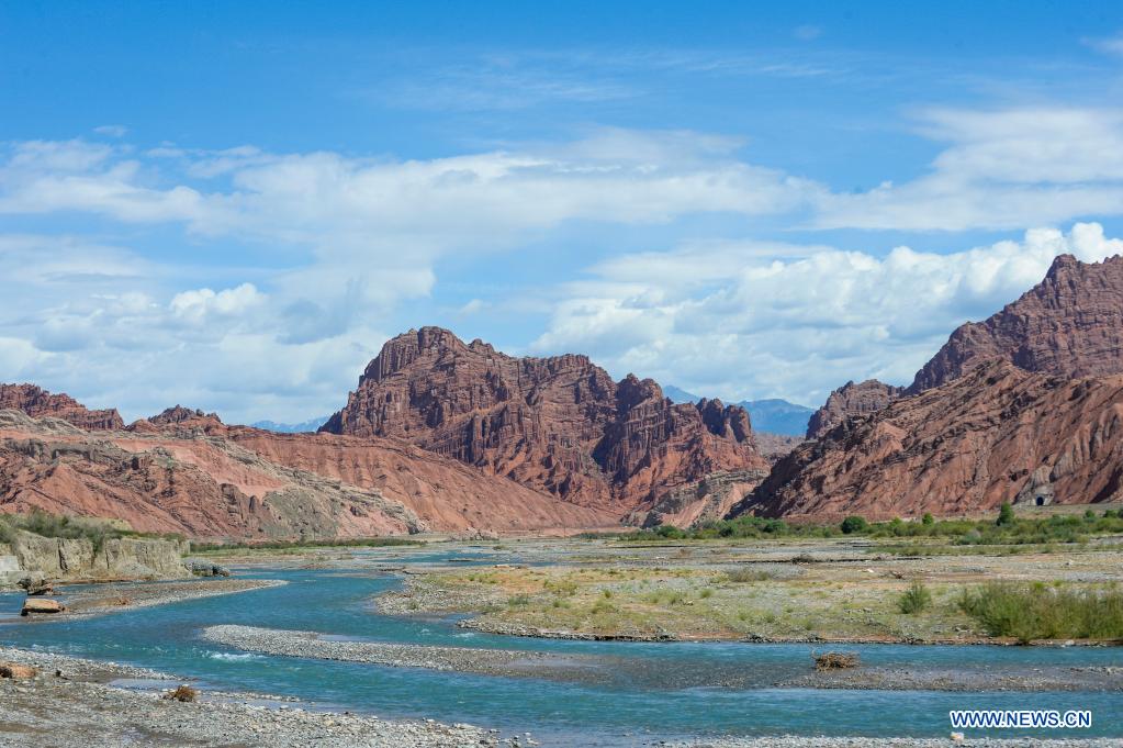 Scenery of Duku Highway in Xinjiang