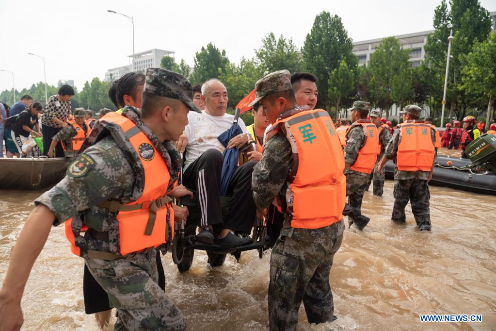 Race to evacuate patients as hospitals flooded by rainstorms