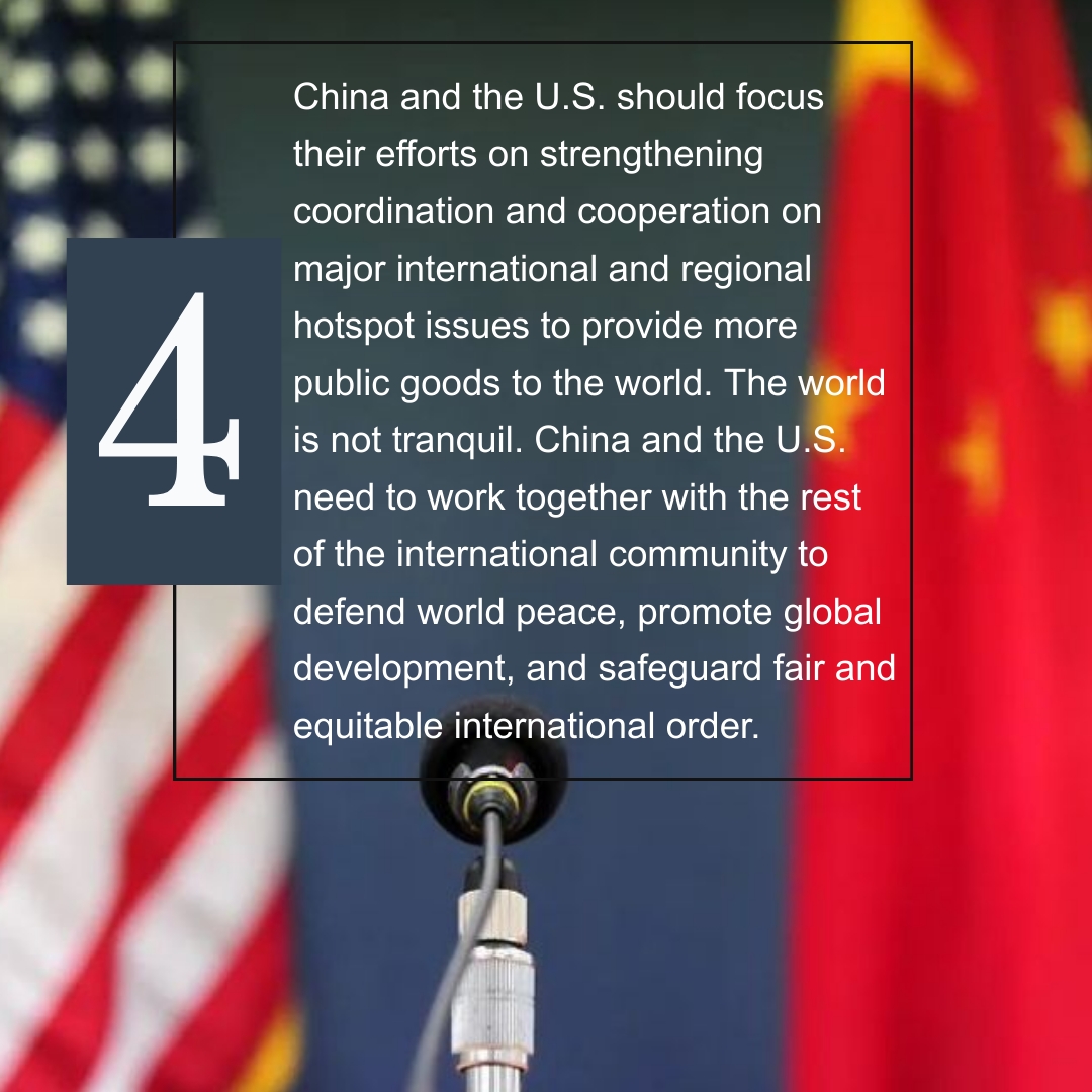 Xi's call for China-U.S. cooperation on global issues