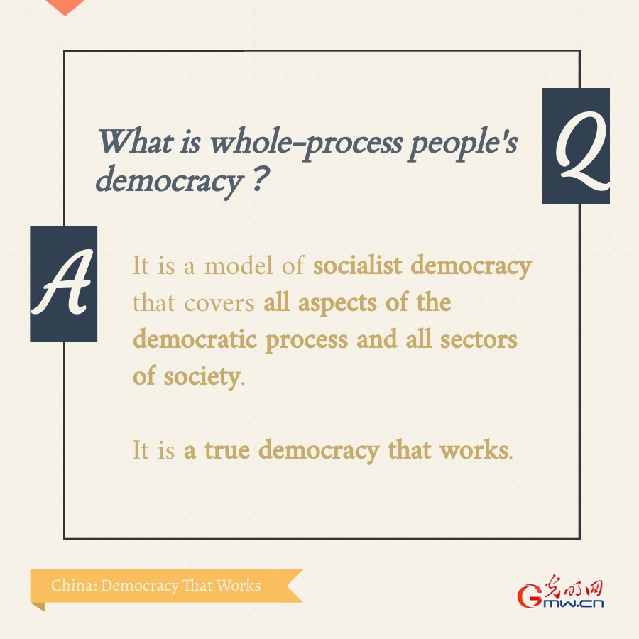 Q&A: What is whole-process people's democracy