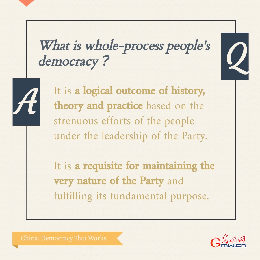 Q&A: What is whole-process people's democracy