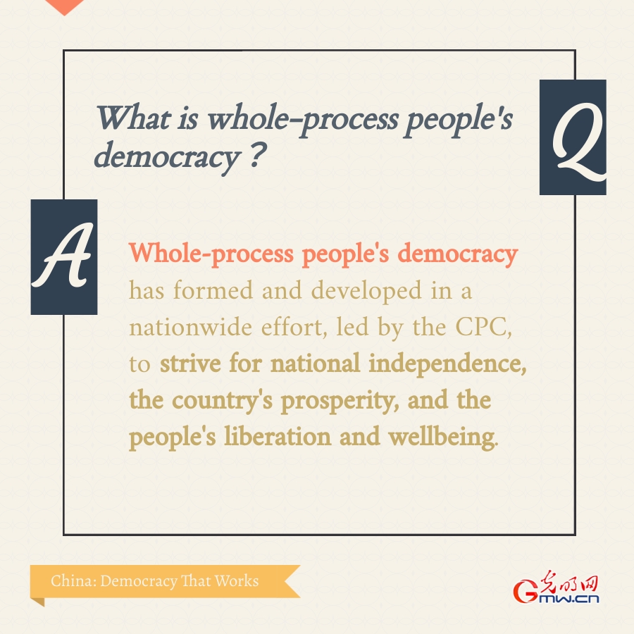 Q&A: What is whole-process people's democracy