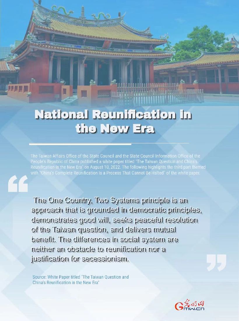 Infographics: National Reunification in the New Era