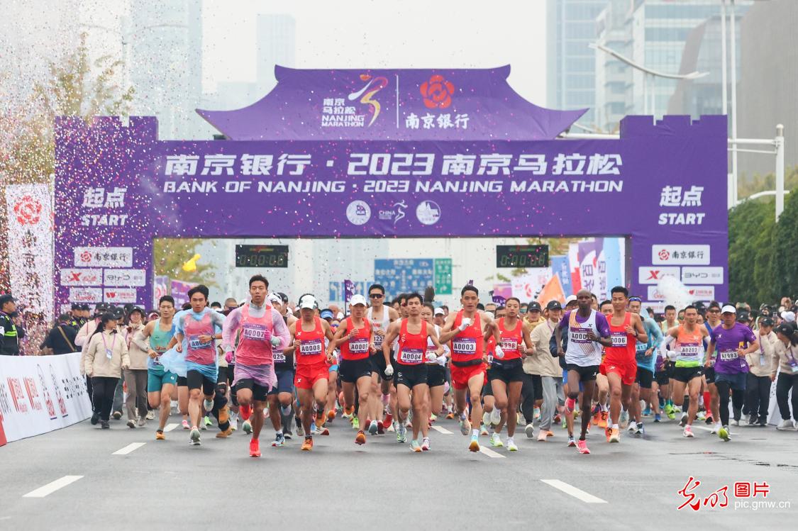 Nanjing Marathon kicks off