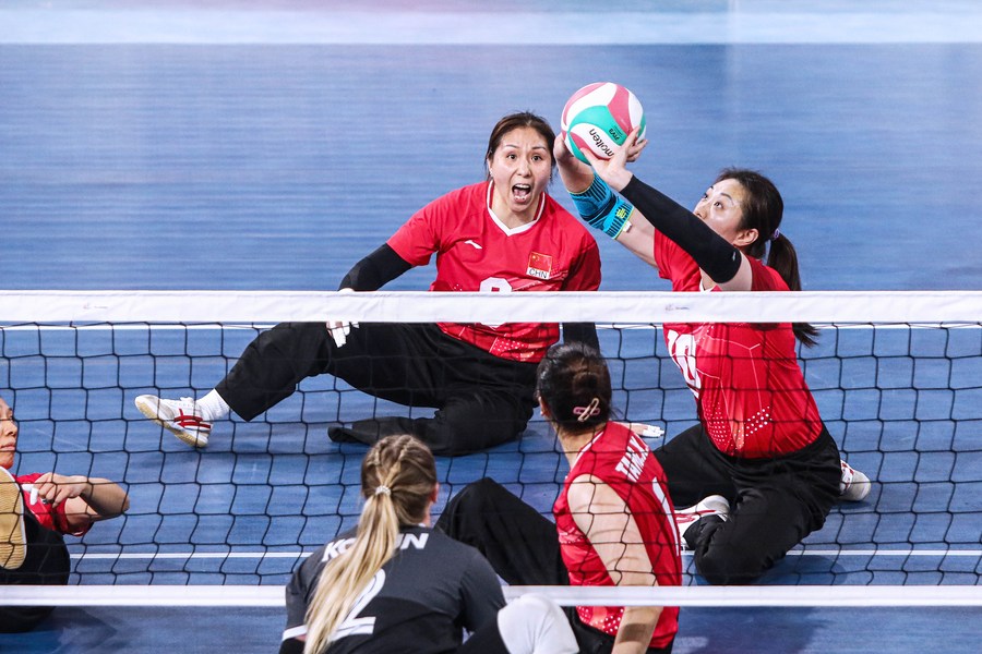 China wins women's sitting volleyball World Cup title