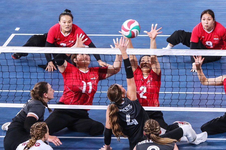 China wins women's sitting volleyball World Cup title
