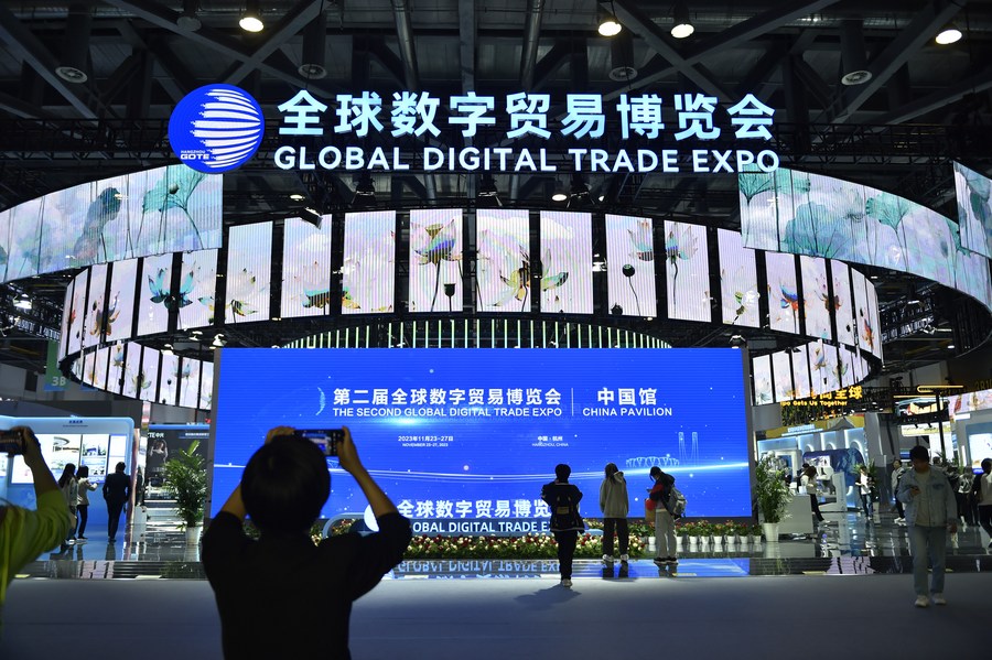EconomyInFocus | 2nd Global Digital Trade Expo kicks off in Hangzhou
