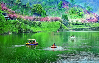 Early spring scene in C China's Jiangxi Province