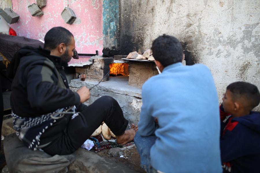 Displaced Gazans burn solid waste for cooking as fuel, shrubs run out