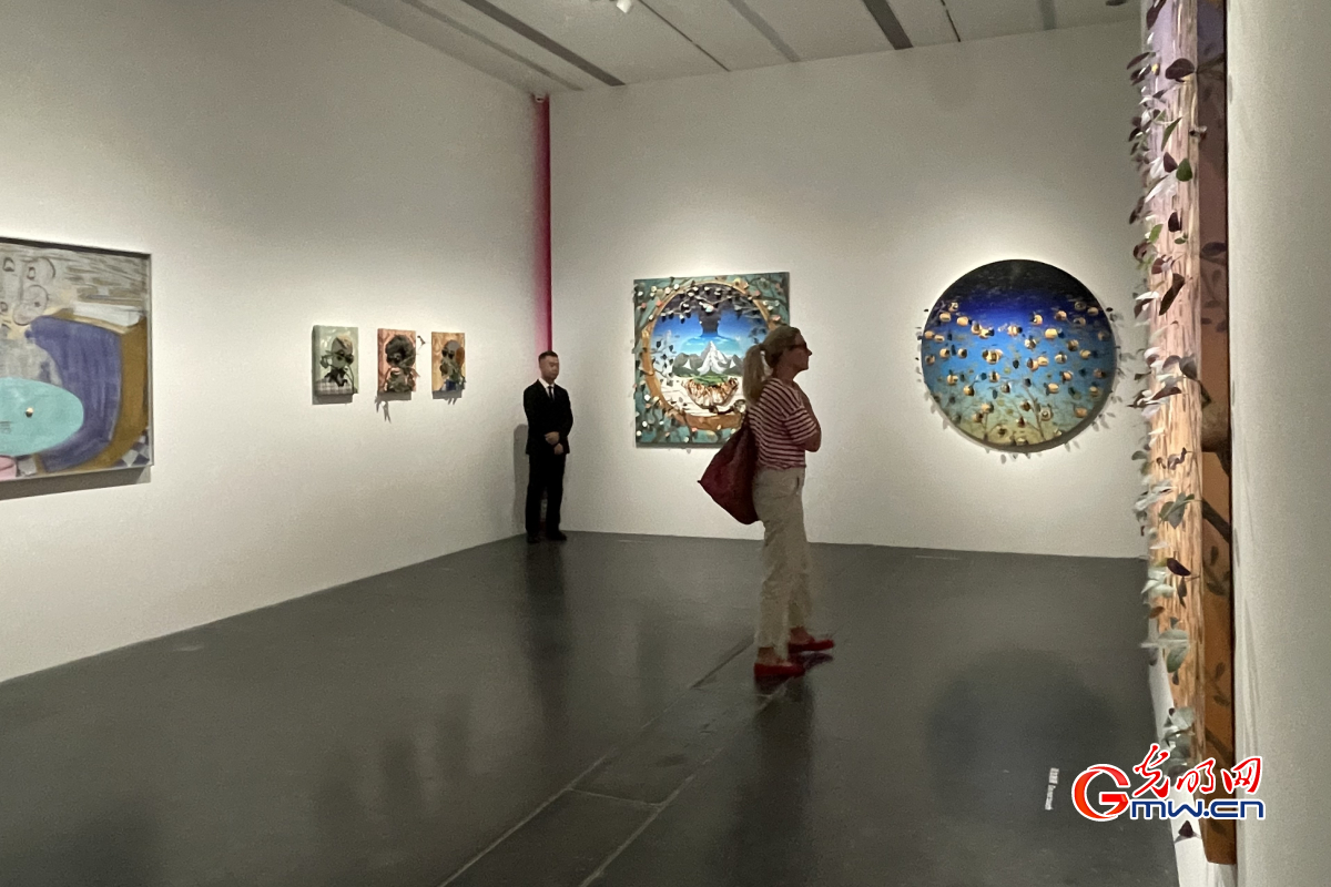 Transcultural exhibition attracts visitors of various cultural backgrounds