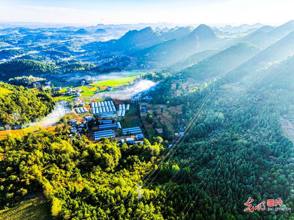 Rural scenery in SW China’s Guizhou