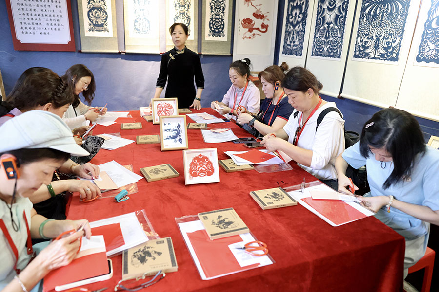 Taiyuan's intangible cultural heritage activities strengthen cross-Strait bonds